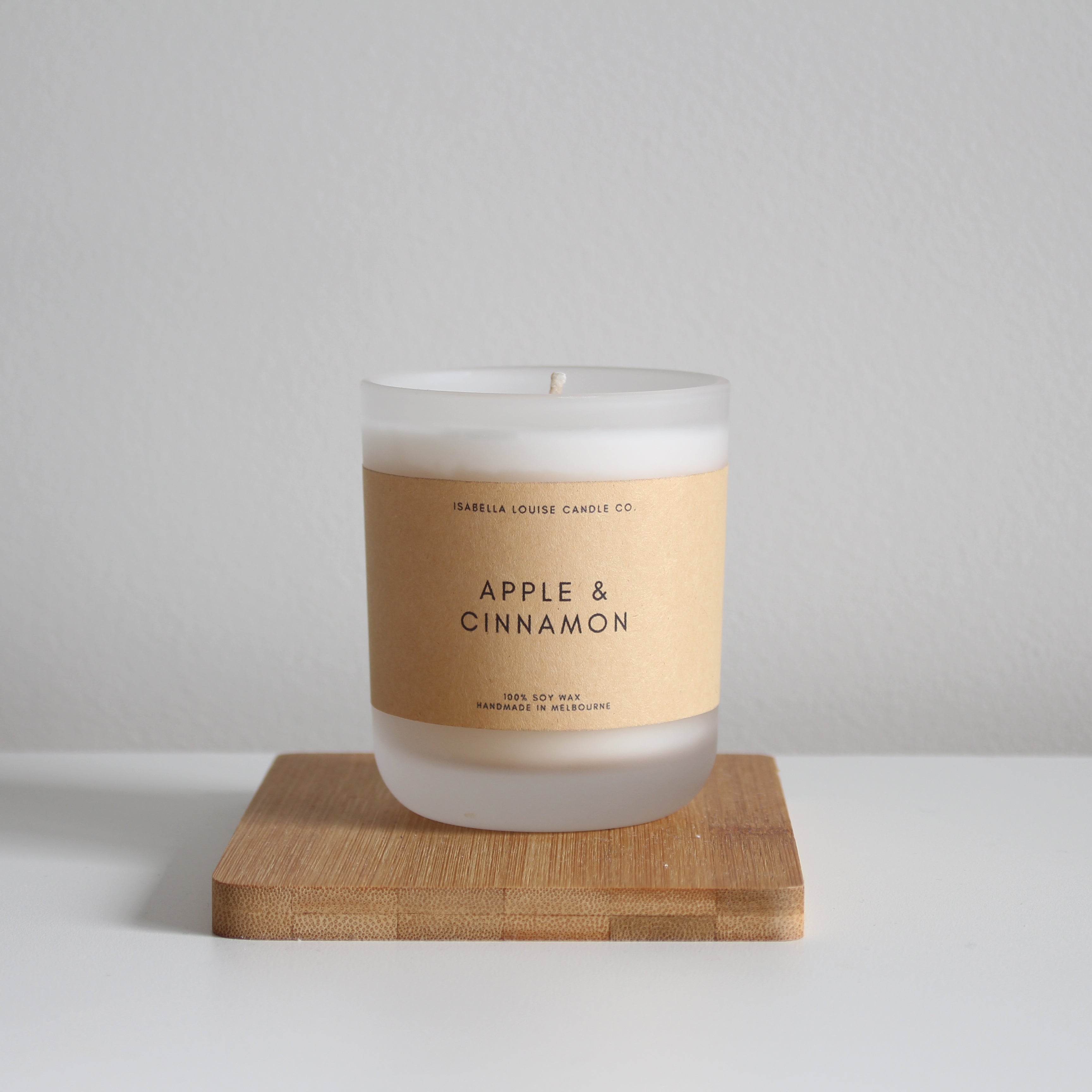 Apple Cinnamon - Wood Wick Soy Candle – Little Bull Falls Soap Works